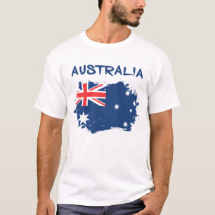 Camiseta Bandeira de Austrália