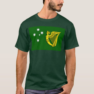 Camiseta Bandeira de Austrália do irlandês