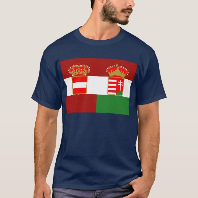 Camiseta Bandeira de Áustria Hungria (Frente)