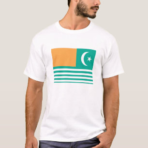 Camiseta Bandeira de Azad Kashmir