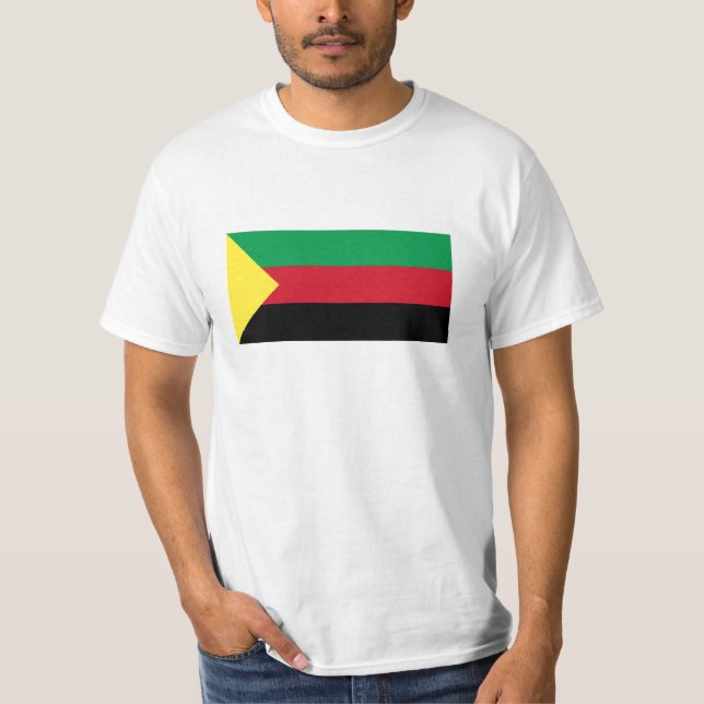 Camiseta Bandeira de Azawad (Frente)
