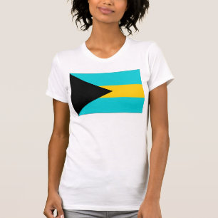 Camiseta Bandeira de Bahamas
