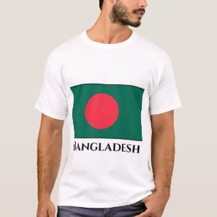 Camiseta Bandeira de Bangladesh