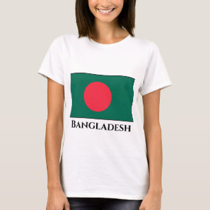 Camiseta Bandeira de Bangladesh