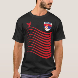 Camiseta Bandeira de Basquete Sérvia Jersey Srbija