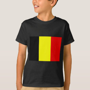 Camiseta Bandeira de Bélgica