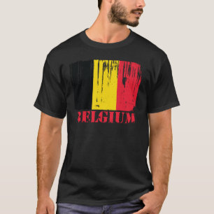 Camiseta Bandeira de Bélgica