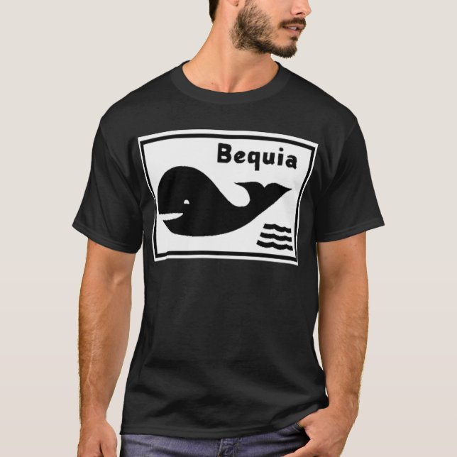 Camiseta Bandeira de Bequia (Frente)