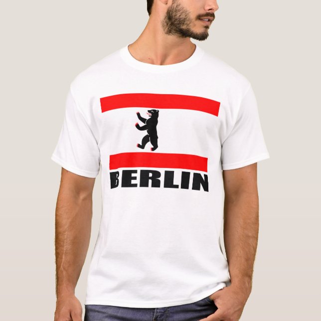 Camiseta Bandeira de Berlim (Frente)