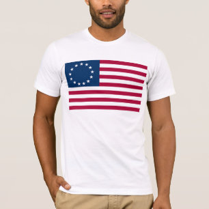 Camiseta Bandeira de Betsy Ross