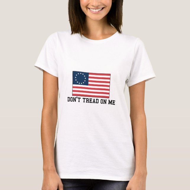 Camiseta Bandeira de Betsy Ross (Frente)