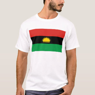 Camiseta Bandeira de Biafra (Bịafra)