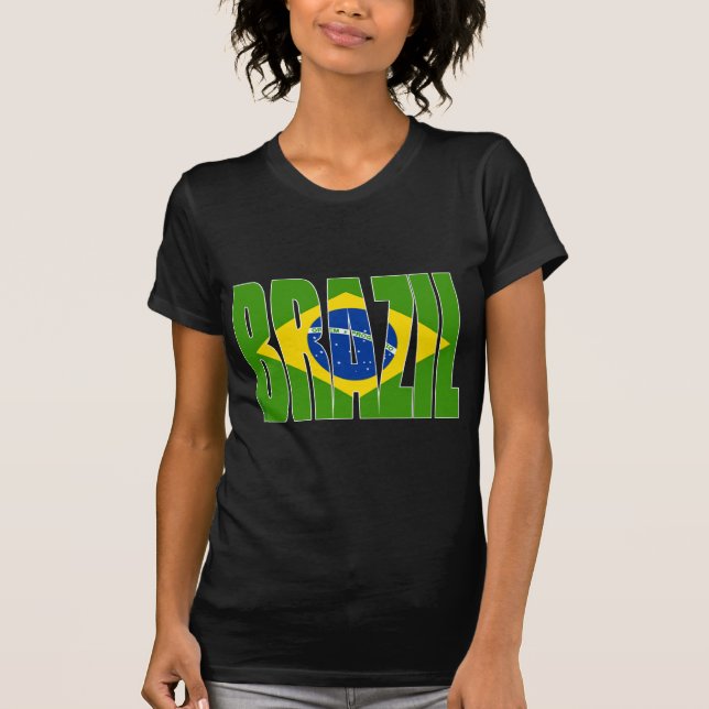 Camiseta Bandeira de BRASIL (Frente)