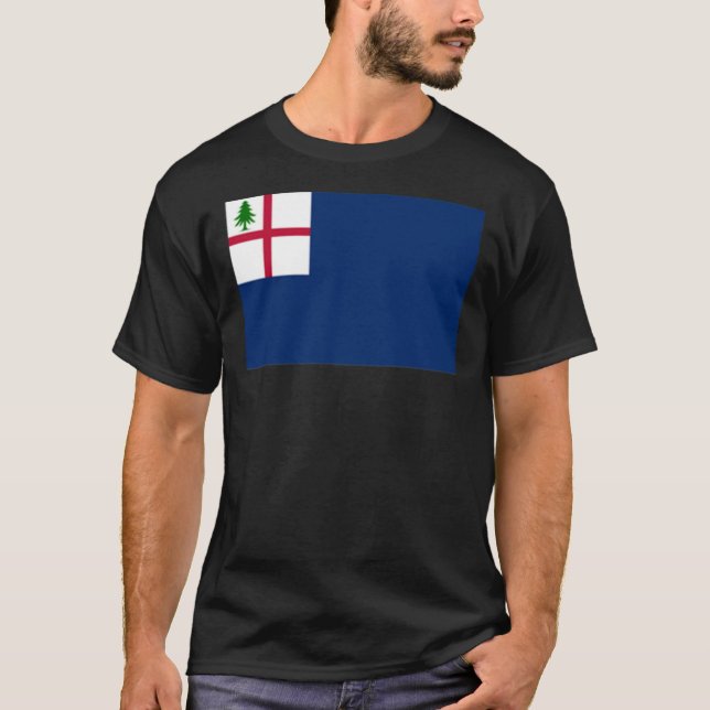 Camiseta Bandeira de Bunker Hill - Alternativa à Placa do S (Frente)