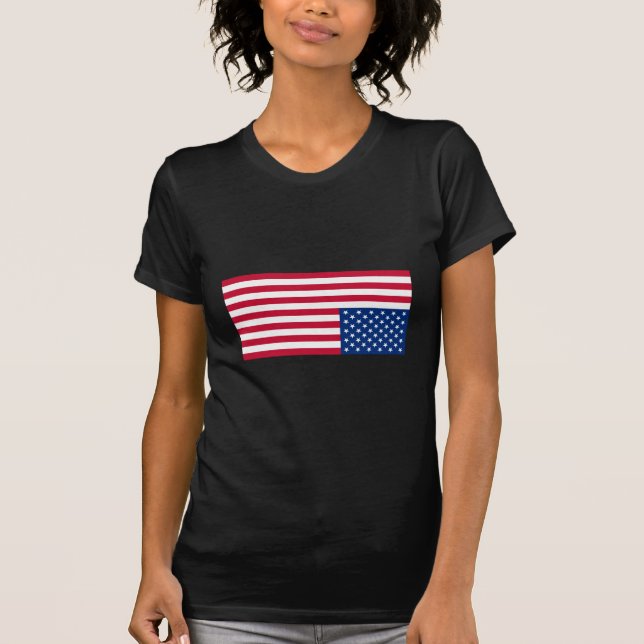 Camiseta Bandeira de cabeça para baixo (Frente)