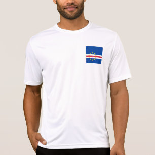 Camiseta Bandeira de Cabo Verde
