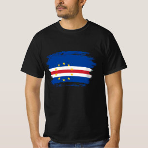 Camiseta Bandeira de Cabo Verde