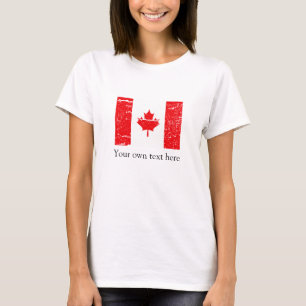 CAMISETA BANDEIRA DE CANADÁ