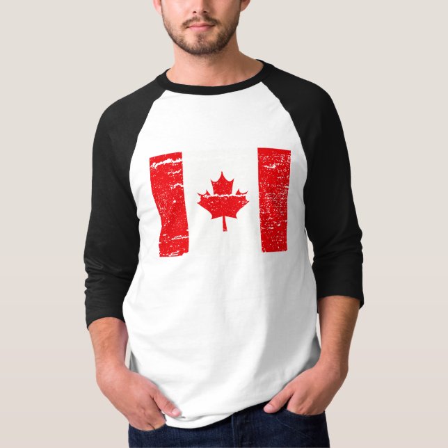 CAMISETA BANDEIRA DE CANADÁ (Frente)