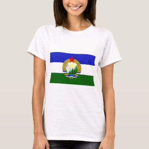 Camiseta Bandeira de Cascadia socialista