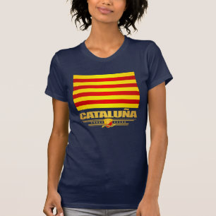Camiseta Bandeira de Catalunha (Catalonia)