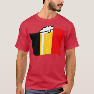 Camiseta Bandeira De Cerveja Da Bélgica 4C
