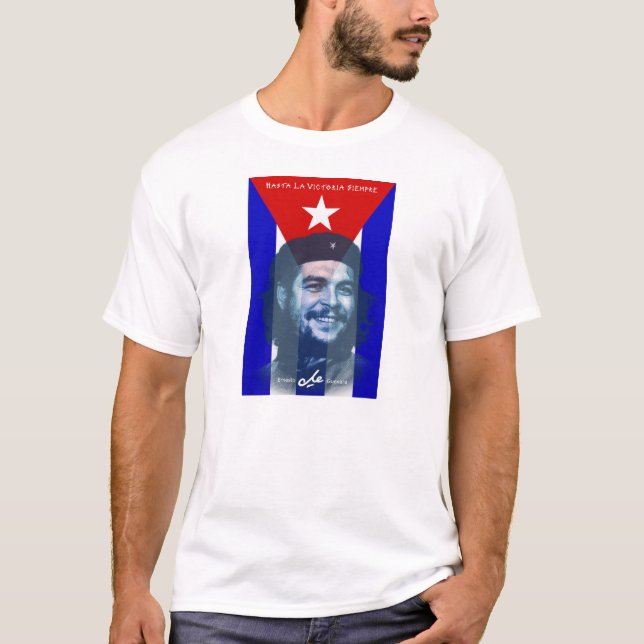 Camiseta Bandeira de Che Guevara (Frente)