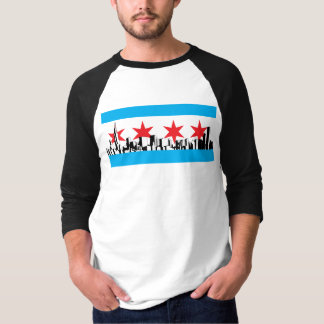 Camiseta Bandeira de Chicago