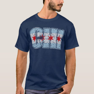Camiseta Bandeira de Chicago do QUI