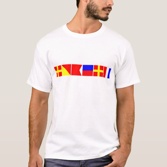 Camiseta Bandeira de código Robert (Frente)
