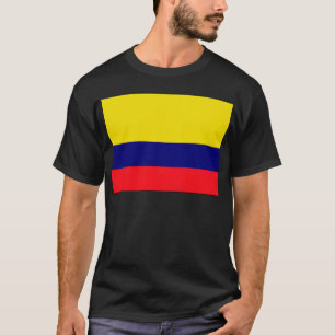 Camiseta Bandeira de Colômbia