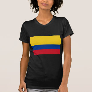 Camiseta Bandeira de Colômbia