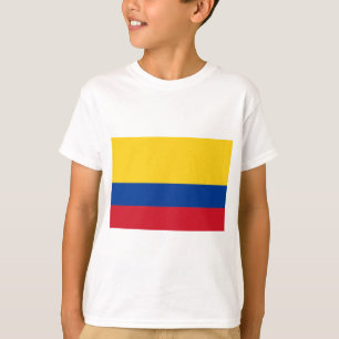 Camiseta Bandeira de Colômbia