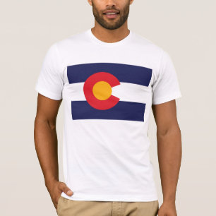 Camiseta Bandeira de Colorado