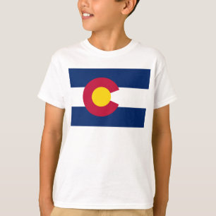 Camiseta Bandeira de Colorado