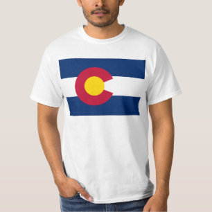 Camiseta Bandeira de Colorado