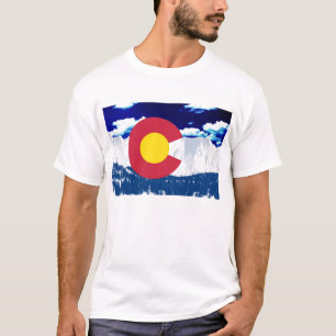 Camiseta Bandeira de Colorado