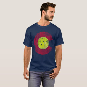 Camiseta Bandeira de Colorado Pickleball