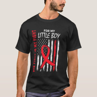 Camiseta Bandeira de Conscientização sobre Doenças Cardíaca