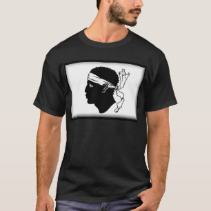 Camiseta Bandeira de Córsega