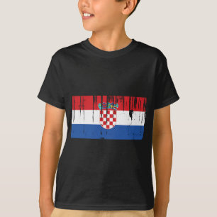 Camiseta Bandeira de Croatia