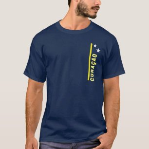 Camiseta Bandeira de Curaçao