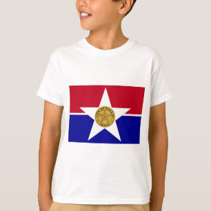 Camiseta Bandeira de Dallas (Texas)