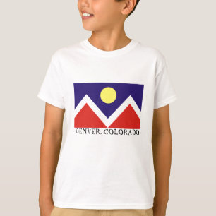 Camiseta Bandeira de Denver, Colorado