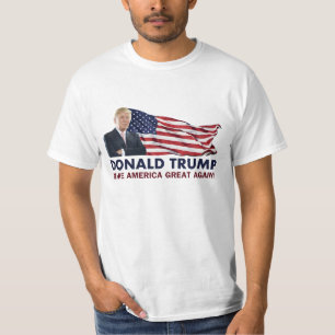 Camiseta Bandeira de Donald Trump E.U.