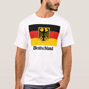 Camiseta Bandeira de Eagle da alemanha