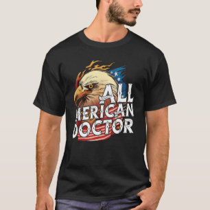 Camiseta Bandeira De Eagle Usa No Dia 4 De Julho