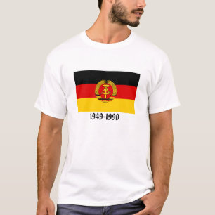 Camiseta Bandeira de East Germany