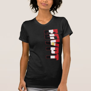 Camiseta Bandeira de Egipto