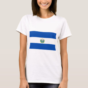 Camiseta Bandeira de El Salvador